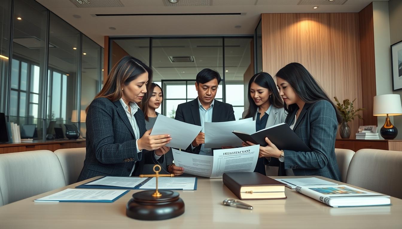 Property settlement documents and transfer review